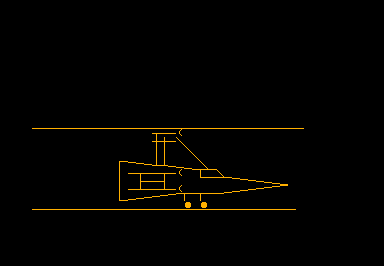 Star Wars game screenshot for Commodore PET